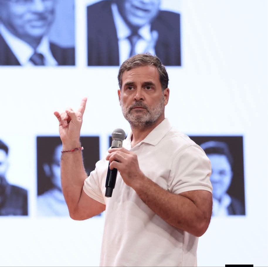 दिल्ली के रामलीला मैदान में कल कांग्रेस और INDIA गठबंधन की बड़ी रैली, मुख्य चुनाव आयुक्त ज्ञानेश कुमार के खिलाफ राहुल गांधी ने साझा किया रूट मैप